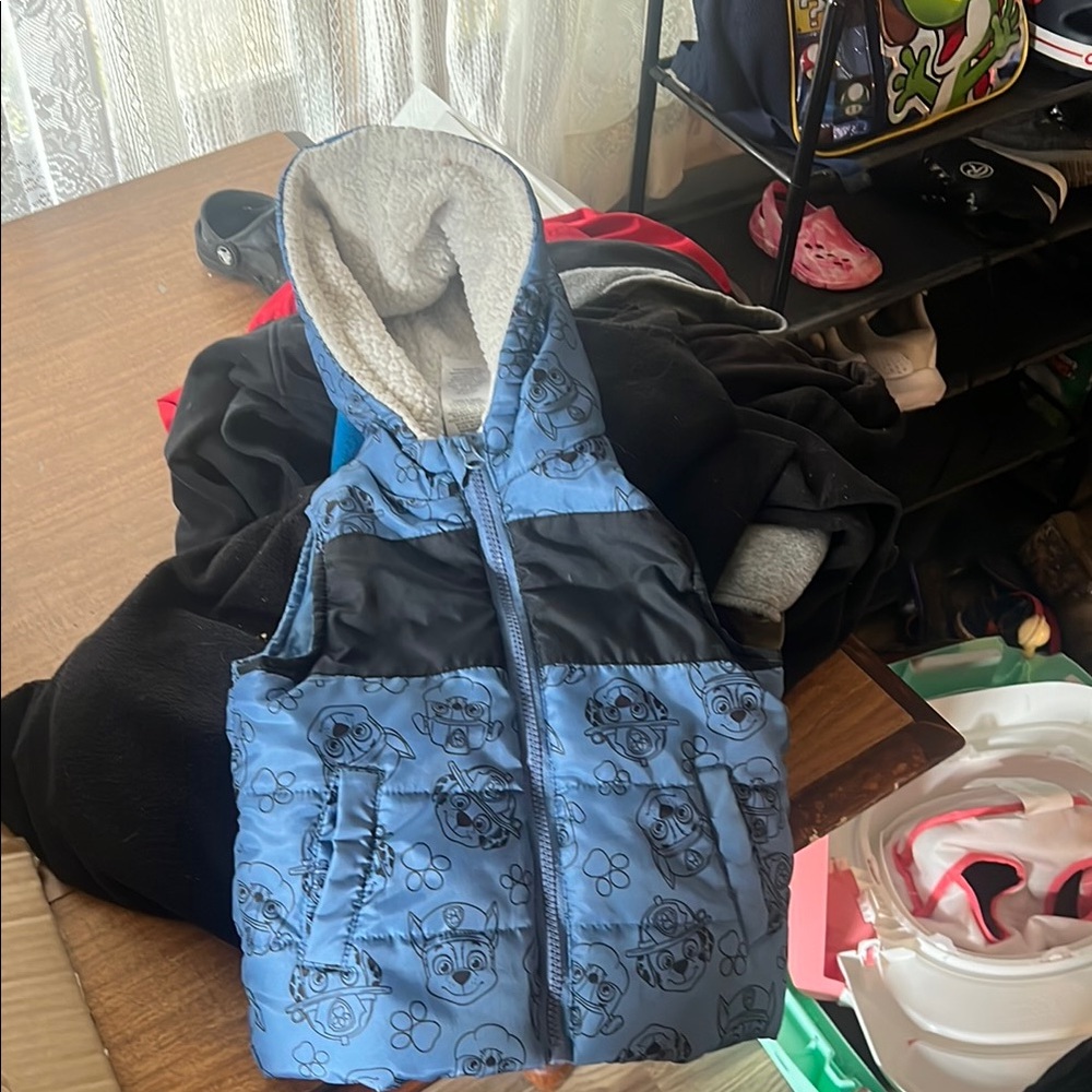 Nickelodeon Blue and Black Kids Vest